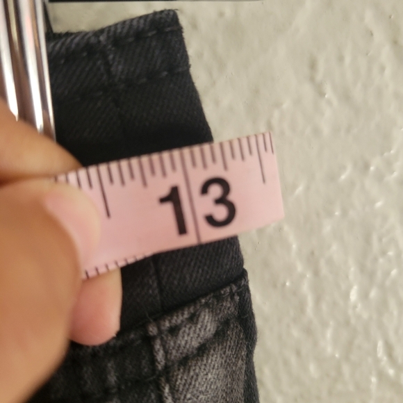 Blue Revival Striped Waist Tie Jean Size 24 - Picture 7 of 9